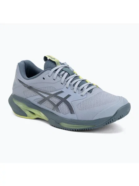 Încălțăminte de tenis pentru bărbați ASICS Solution Speed FF 4 Clay grey blue/ironclad gri