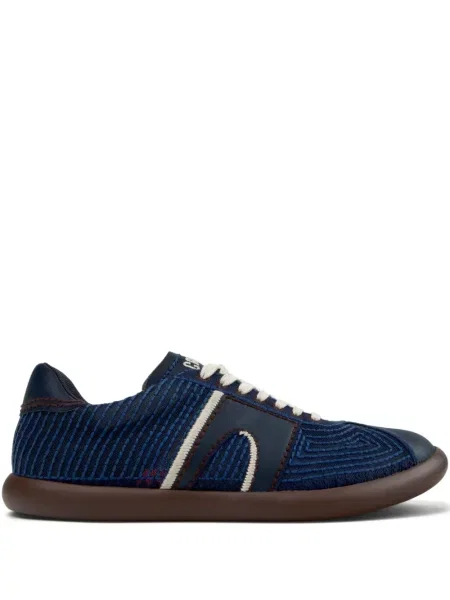 Sneakerși Camper cu șireturi din dantelă albastru