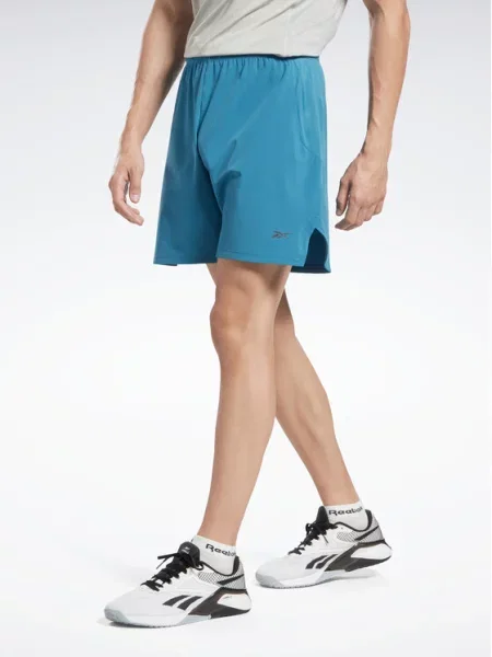 Reebok Športne kratke hlače Strength Shorts modra