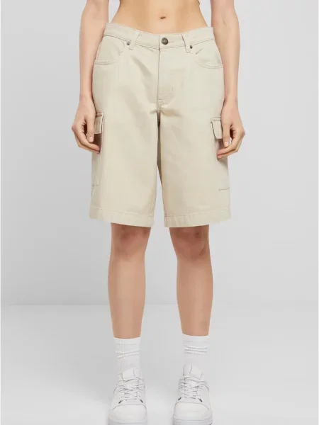 Szorty cargo Urban Classics beżowe