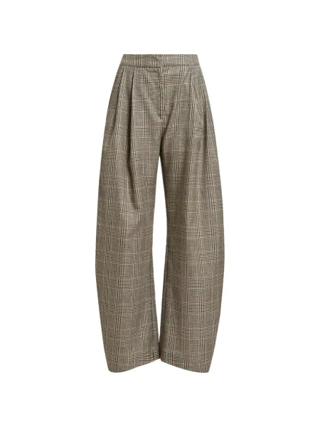 Pantaloni Essentiel Antwerp în carouri negru