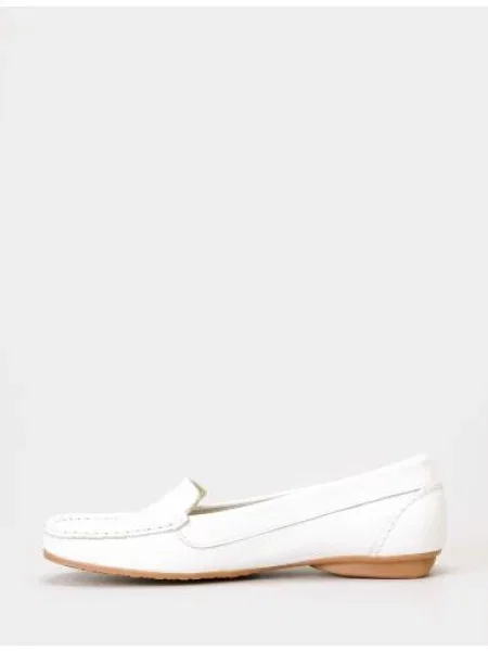 Мокасины Filipe Shoes белые