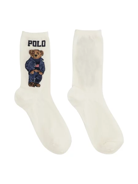 Polo Ralph Lauren Skarpety długie biały