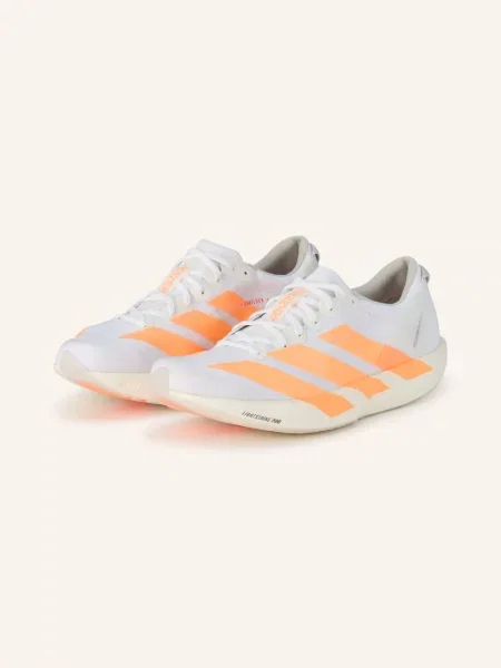 Adidas Běžecké Boty Adizero Adios 9 / neonově oranžová bílá