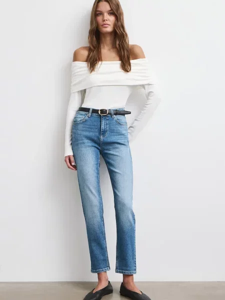 Medicine slim fit džíny modré