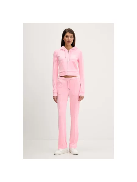 Spodnie Juicy Couture różowe