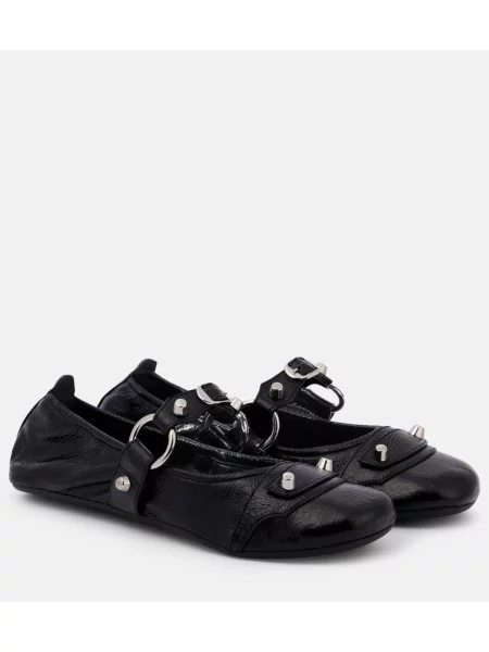 Pantofi cu toc Balenciaga din piele negru