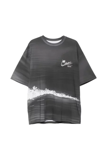 Tricou Amiri cu imagine gri