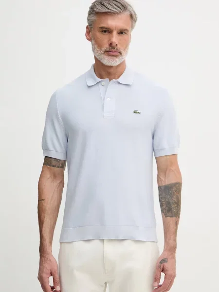 Tricou polo Lacoste albastru