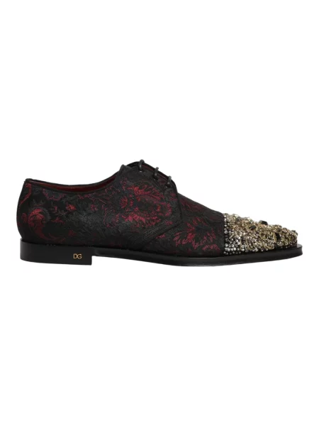 Derby Dolce And Gabbana skórzany elegancki