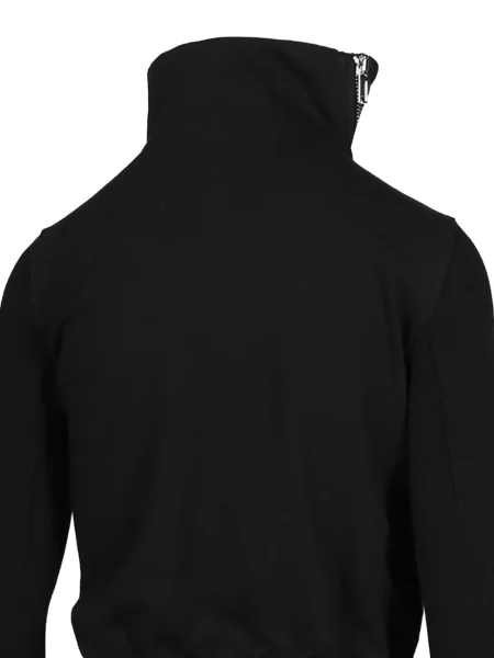 Hanorac cu glugă Rick Owens Drkshdw asimetric negru