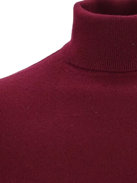 Sweter Al Duca D’aosta 1902 z kaszmiru czerwony