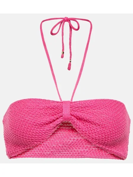 Sutien Bananhot cu gât halter roz