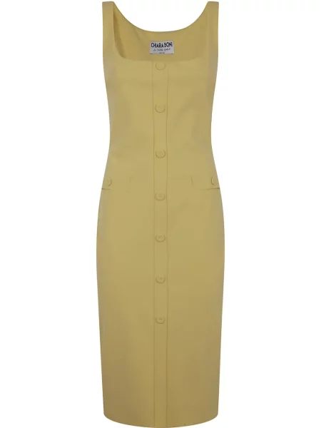 Rochie Chiara Boni La Petite Robe de costum galben