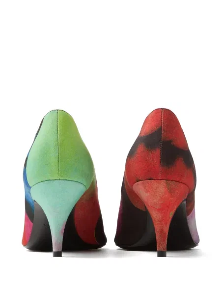 Pantofi cu toc Versace roșu