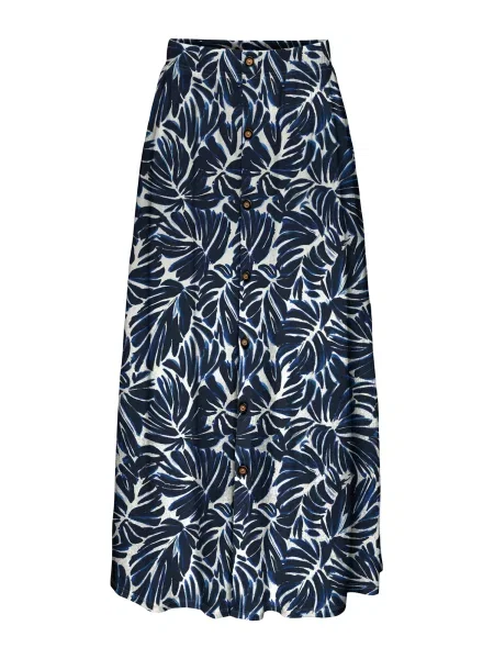 Only Tall Sukně ONLPELLA námořnická modř / tmavě / offwhite modrá