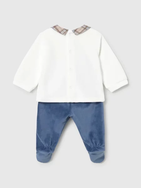 Mayoral Newborn komplet trenirka za bebe s pamukom plava