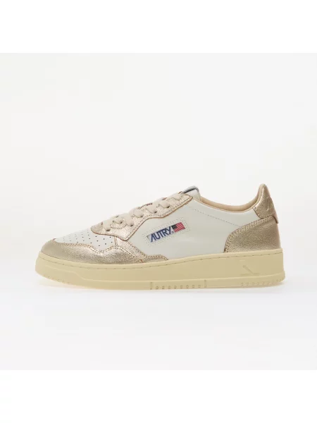 Sneakers Autry Medalist Low Woman White/ Platinum EUR 40 alb