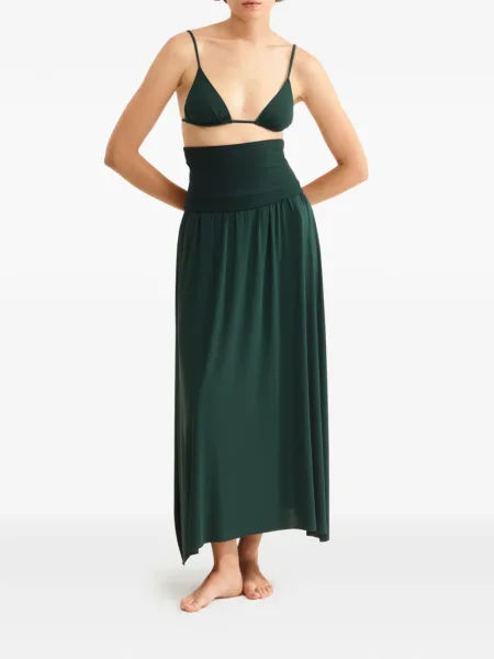 Rochie maxi Eres de costum verde