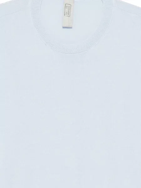 Marškinėliai Private 0204 apvaliu kaklu mėlyna