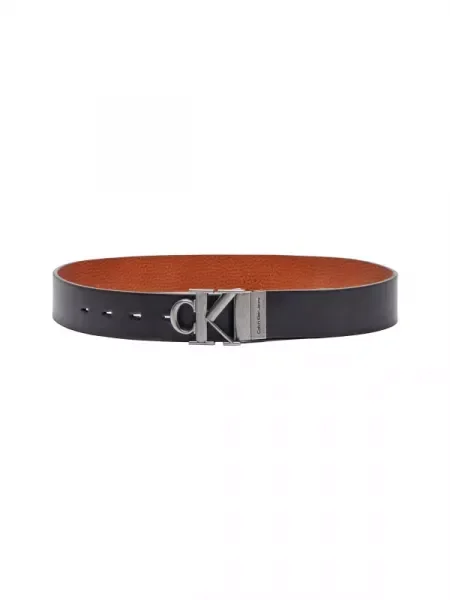 CALVIN KLEIN JEANS De piele cu două fețe negru