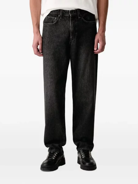 Τζιν με ίσιο πόδι Rag & Bone μαύρο