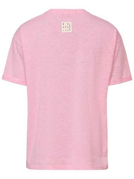Funktionsshirt W Mineo Striped T-Shirt różowa