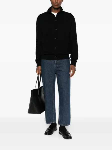 Cardigan Hosio de lână negru