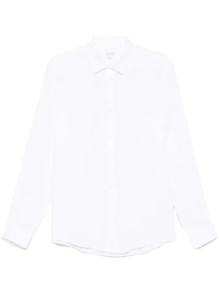 Cămașă Sunspel de in alb