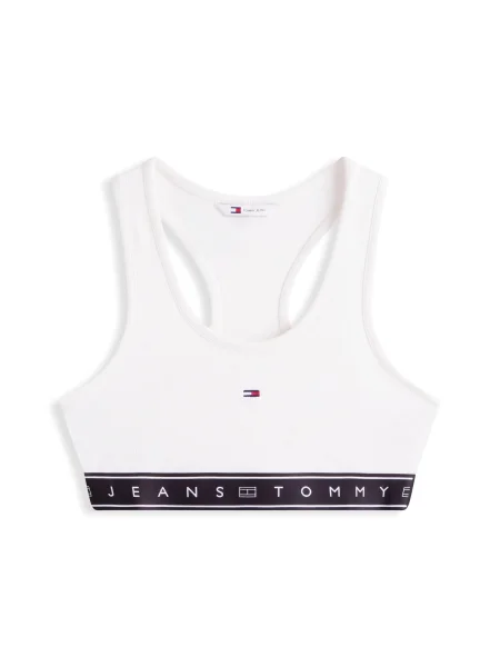 Top Tommy Jeans alb