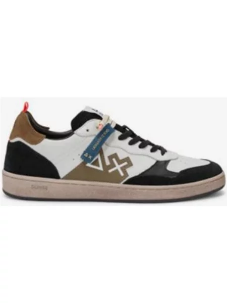 Buty do biegania Urban Basket Patch czarny brązowy 40 biały