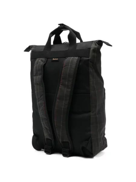 Ceruit rucsac Barbour în carouri verde