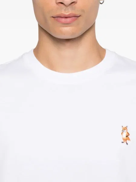 Tricou Maison Kitsune alb