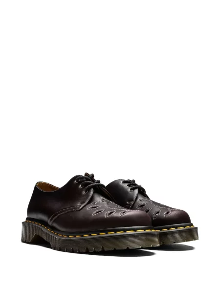Botine Dr. Martens din piele maro