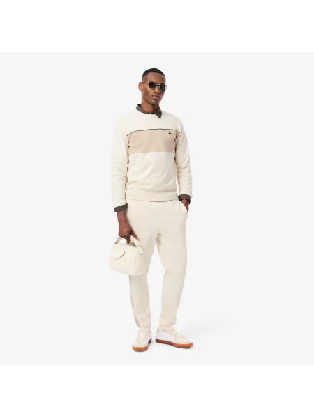 Спортивные штаны Lacoste бежевые