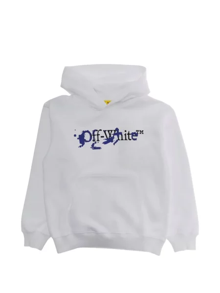 Bluza z kapturem dziecięca Off-white biała
