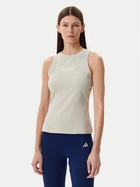 Adidas Top Essentials Linear bež