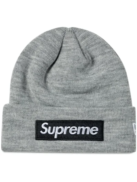 Căciulă Supreme tricotate gri