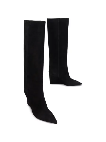 Cizme Jimmy Choo cu pană negru