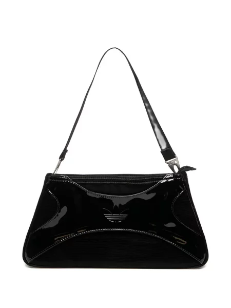 Бягане тениска Adidas с леопардов принт от джърси черно