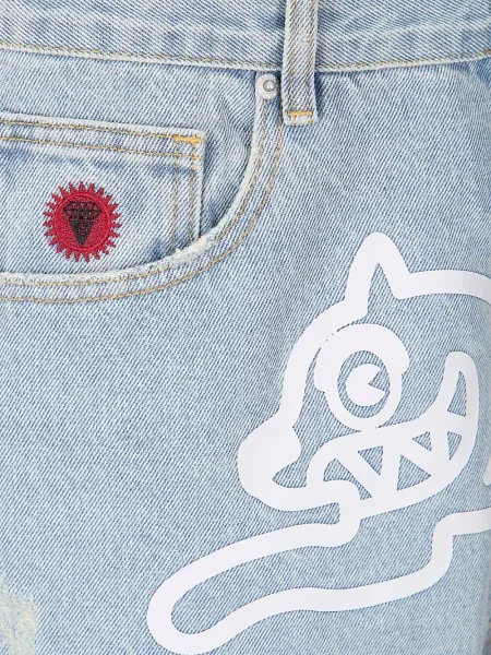 Běžecké sportovní kraťasy Icecream modré