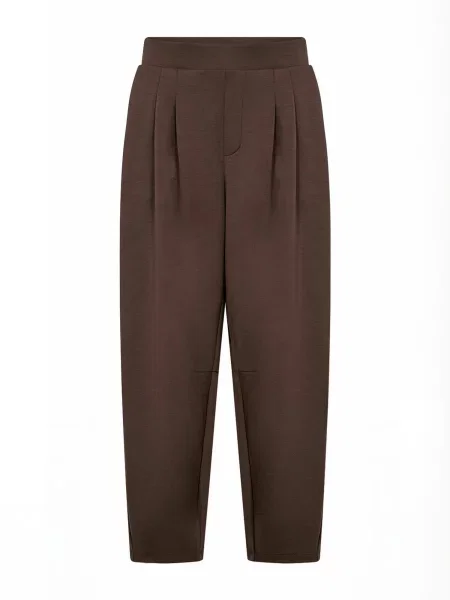 Soyaconcept Pantaloni SC-BANU închis maro