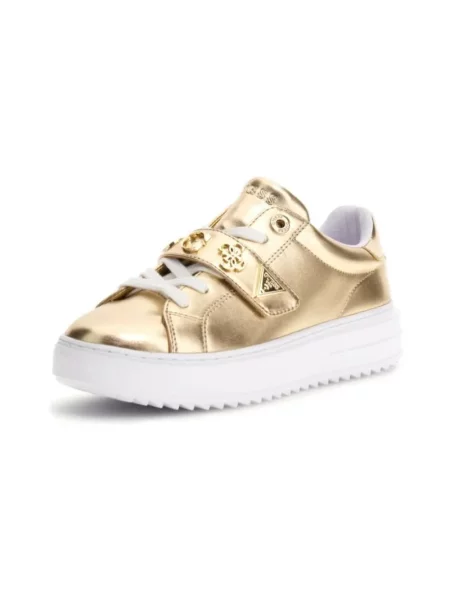 Sneakersy Guess skórzane beżowe
