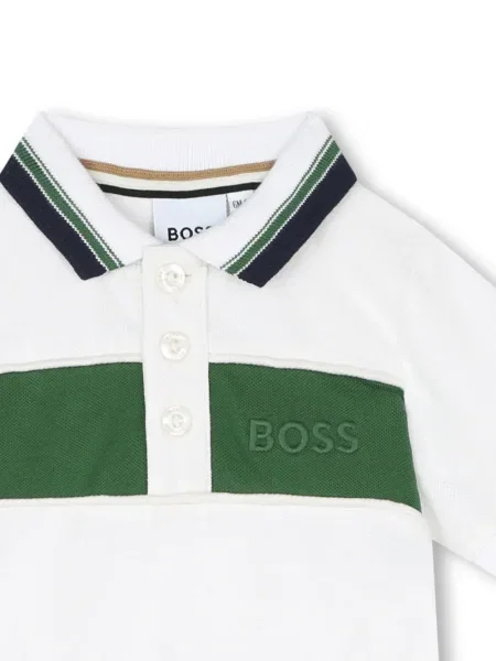 Koszulka polo dziecięca Bosswear biała