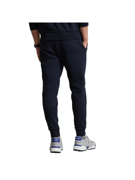 Dzianinowe joggery Polo Ralph Lauren niebieskie