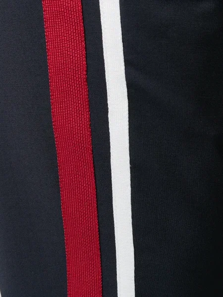 Pantaloni Valentino Garavani cu dungi negru