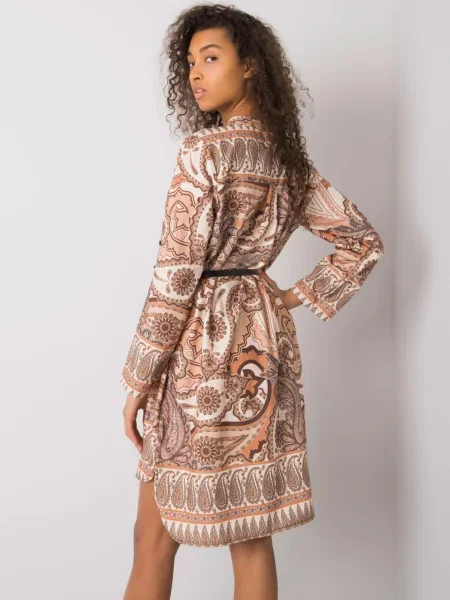 Öltöny ruha Italy Moda bézs