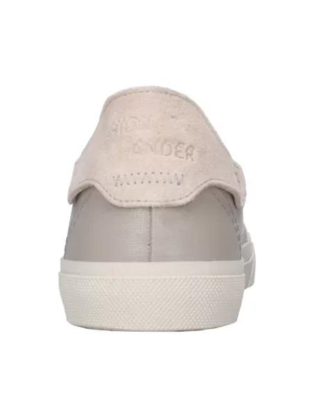 Sneakersy Hidnander skórzane szare