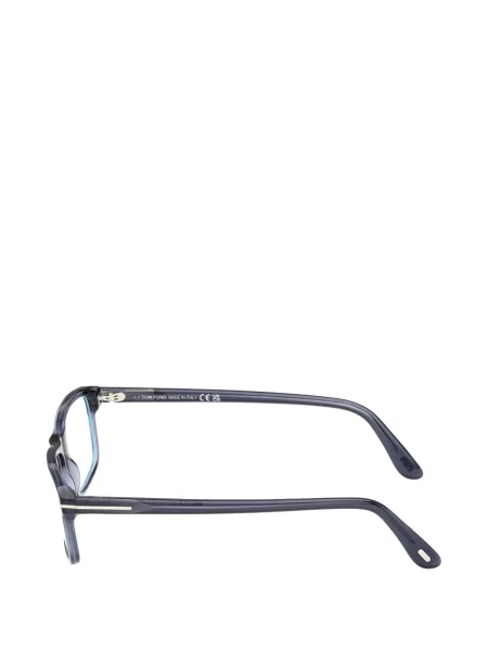 Правоъгълни слънчеви очила Tom Ford Eyewear синьо
