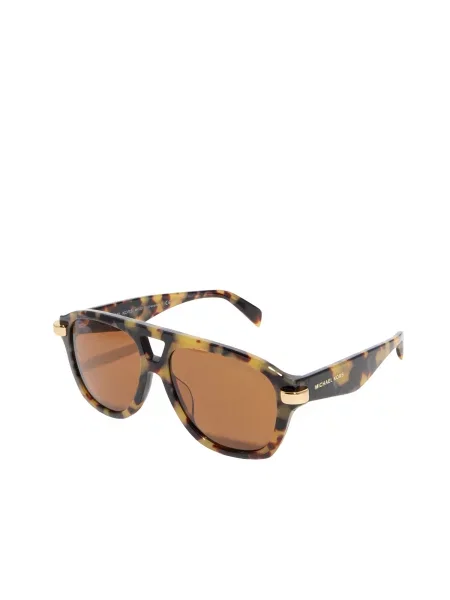 MICHAEL Michael Kors Ochelari de soare GRENADA maro / maro deschis negru